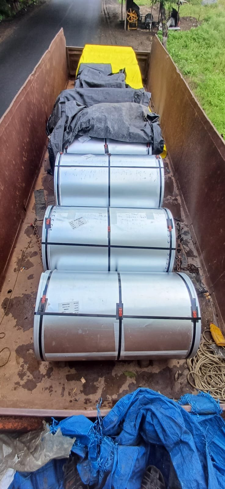 High-Altitude Sheet Installation